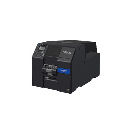 Epson ColorWorks CW-C6000Ae (mk), cutter, disp., USB, Ethernet, black