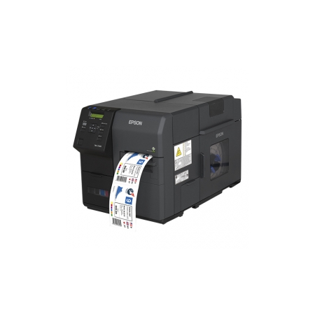 Epson ColorWorks C7500, cutter, disp., USB, Ethernet, black