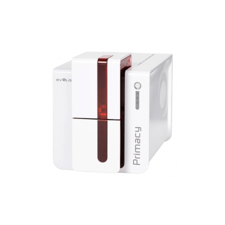 Evolis Primacy GO PACK, dual sided, 12 dots/mm (300 dpi), USB, Ethernet, red