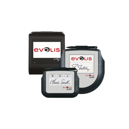 Evolis Sig100, 10.5 cm (4''), display