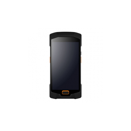 Sunmi P2 lite, 1D, USB, BT (BLE), Wi-Fi, 4G, NFC, GPS, black, anthracite, orange, Android